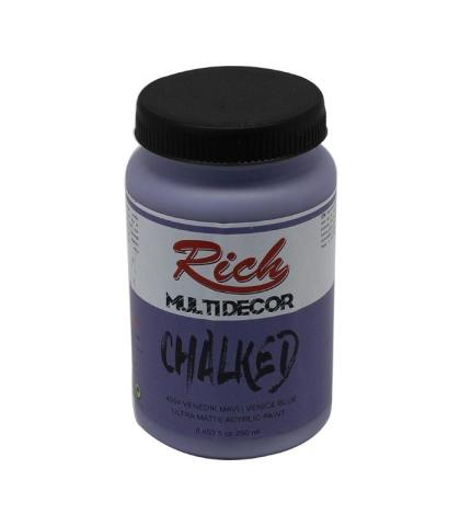 Rich Multi Decor Chalked Akrilik Boya 250 cc Venedik Mavi 250-4554