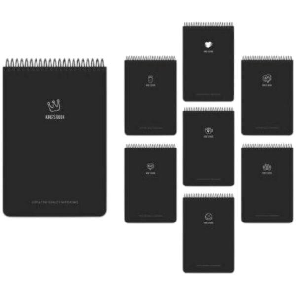 Kings Book A4 80 Yaprak Kareli Plastik Kapak Bloknot 5927
