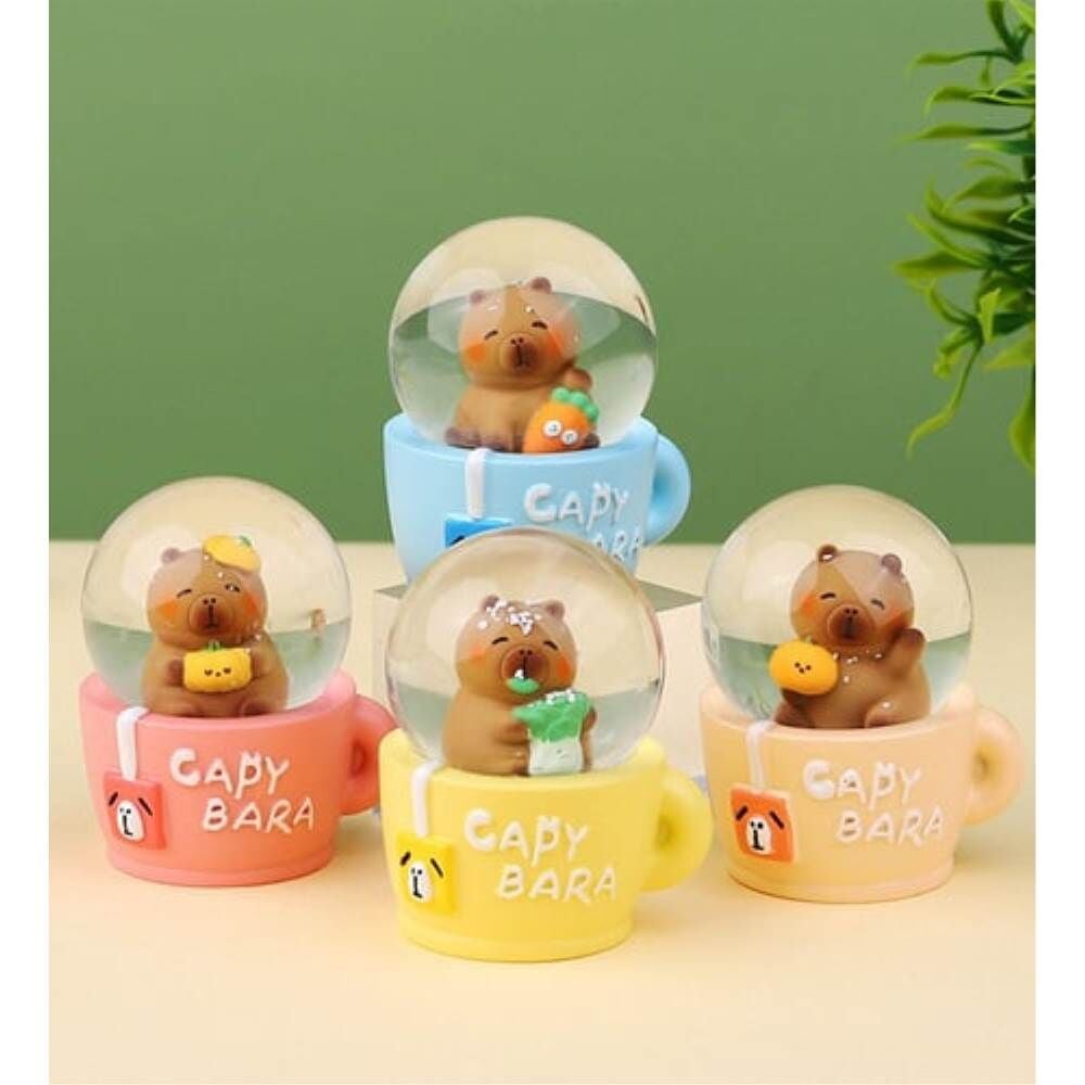 Capybara Kar Küresi Orta Boy 1900