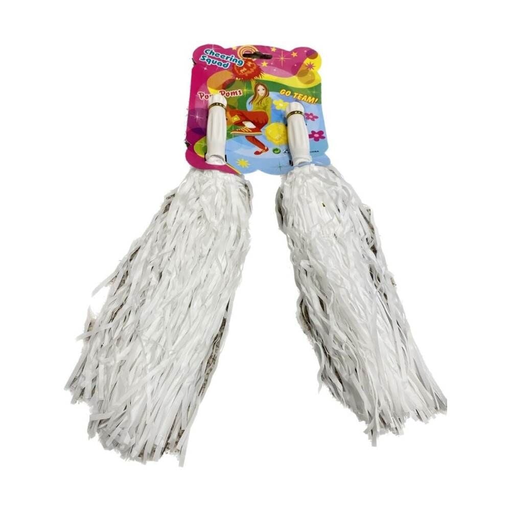 Vagon 4093 Karnaval Ponpon Çift Beyaz