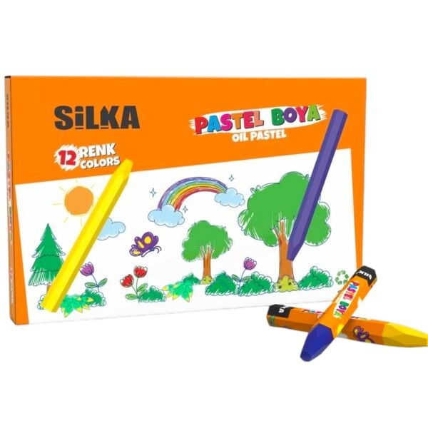 Silka PHS12-12 12 Renk Pastel Boya