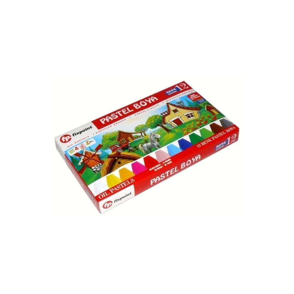Fixpoint P-1770 12 Renk Pastel Boya