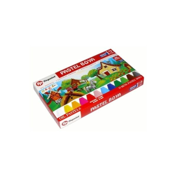 Fixpoint P-1770 12 Renk Pastel Boya