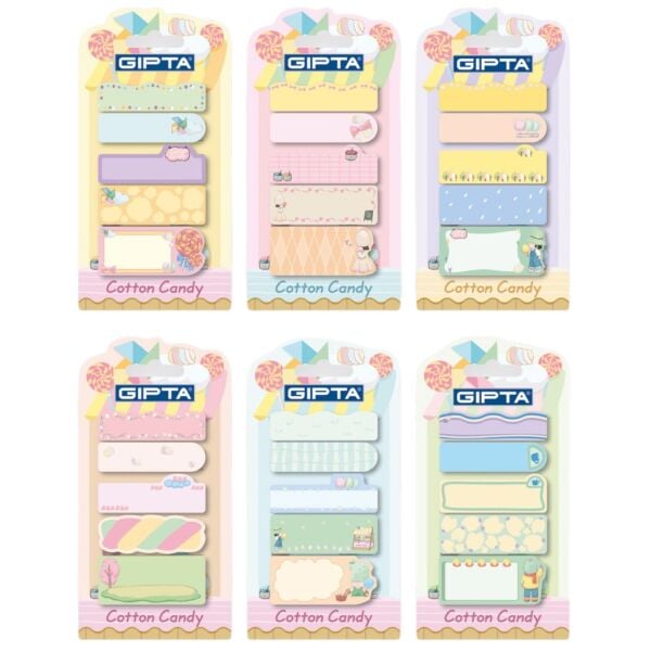 Festiva Notes K0132 20 Yaprak 5 Parça Yapışkanlı Not Kağıdı