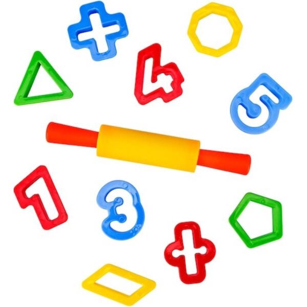 Brons Oyun Hamuru Kalıbı Matematik Seti Br-472