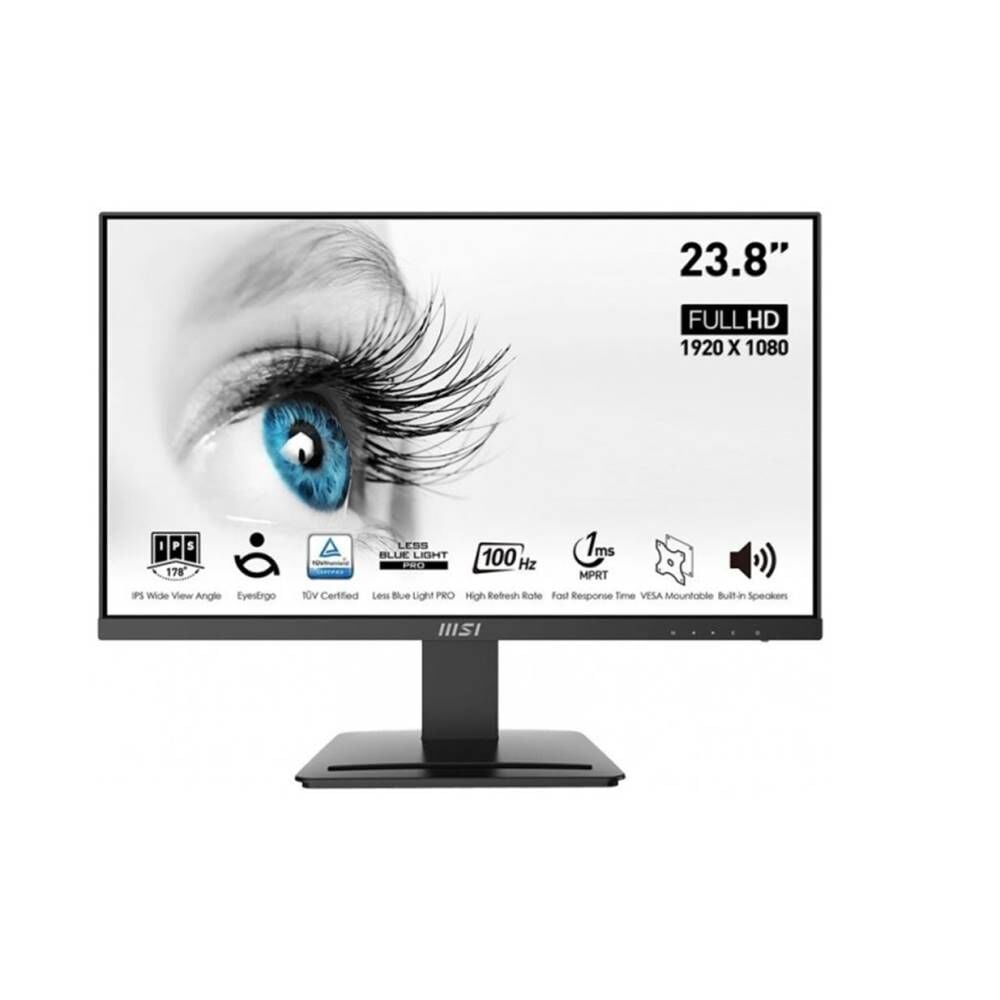 Msi 23.8'' Pro MP243X 1920x1080 1ms 100Hz IPS Anti-Glare Full HD Monitör