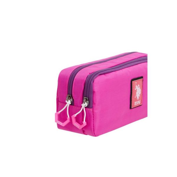 U.S. Polo Kalem Çantası 2 Bölme Pembe 24604