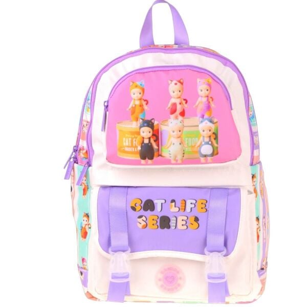 Kaukko Kids L5313 Cat Life İlkokul Çantası