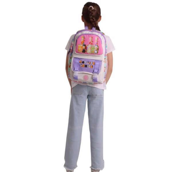 Kaukko Kids L5313 Cat Life İlkokul Çantası