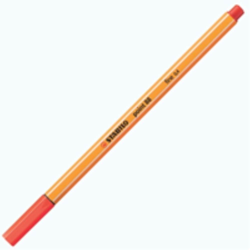 Stabilo Point Fineliner Kalem 04 mm Kızıl 88/48