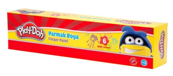 Playdoh Parmak Boyası 6 Renk PR018