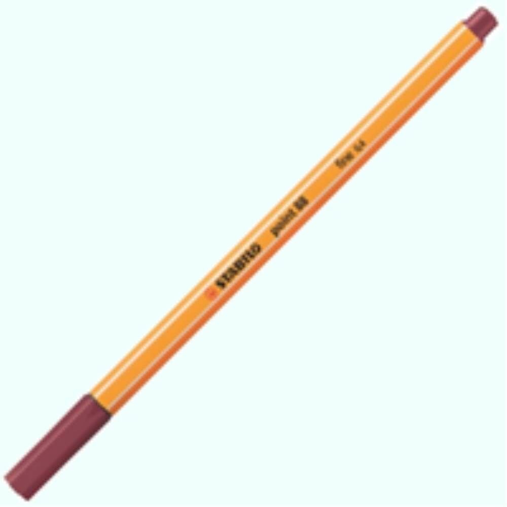 Stabilo Point Fineliner Kalem 04 mm Vişne Çürüğü 88/19