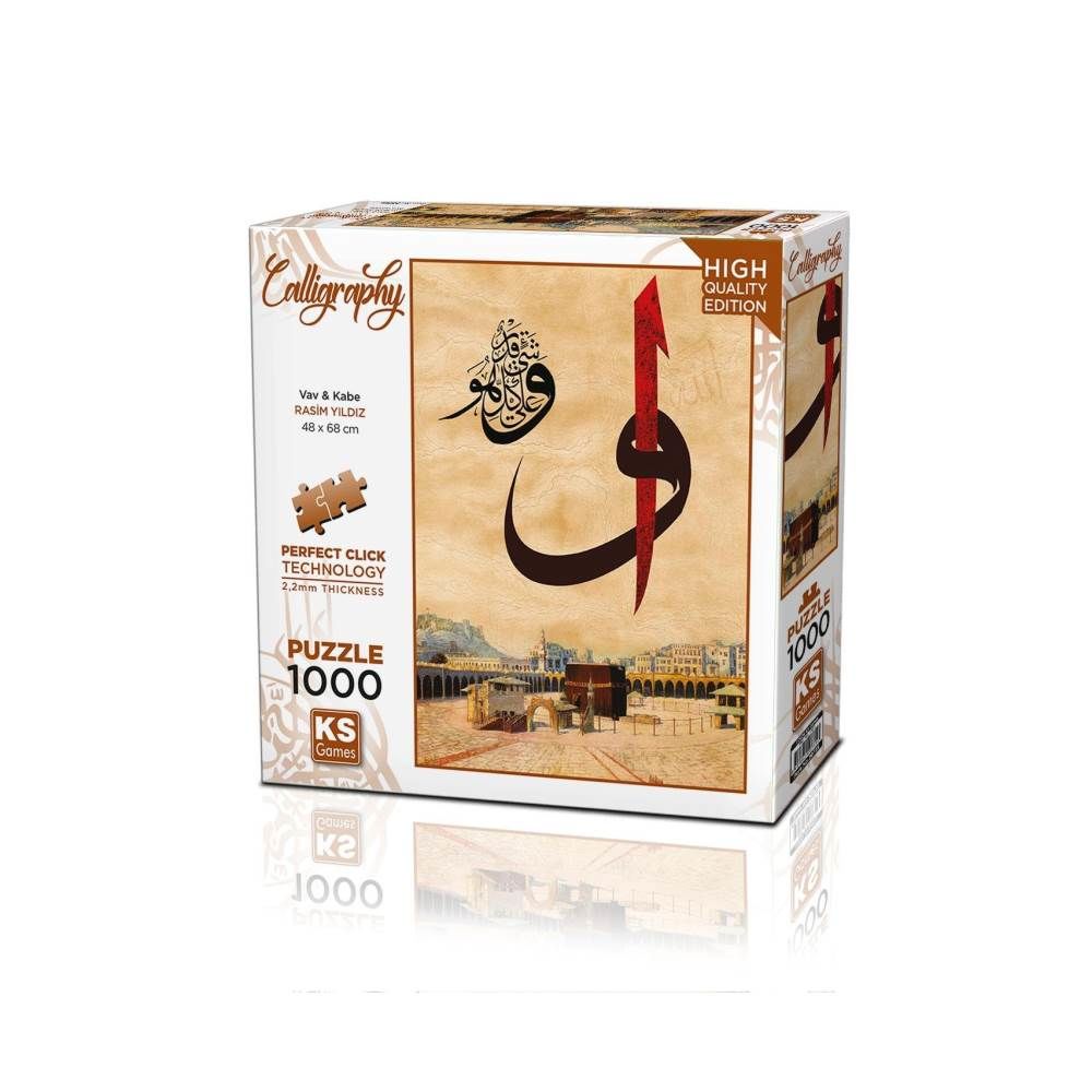 Vav ve Kabe 1000 Parça Puzzle 20735