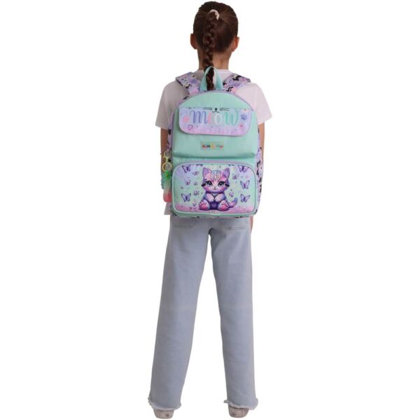 Kaukko Kids L5288 Meow İlkokul Çantası