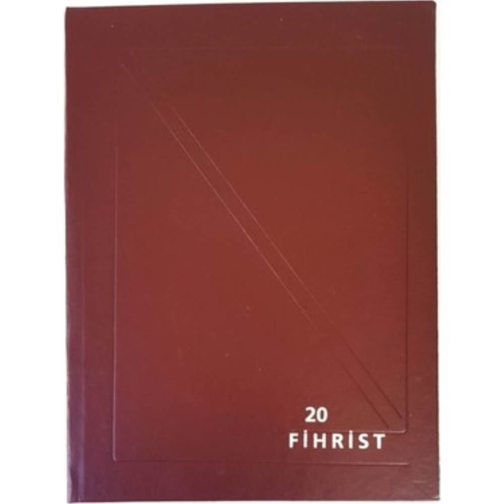 Gürmat 17x24 Ticari Fihrist Cilt Bezli 20 li