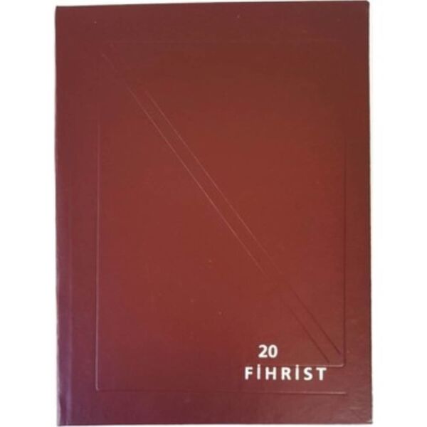 Gürmat 17x24 Ticari Fihrist Cilt Bezli 20 li