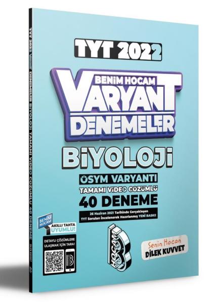 Benim Hocam Tyt Biyoloji Varyant 40 Deneme