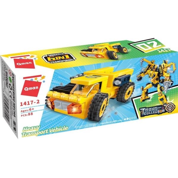 Qman İnşaat Yapım Seti Lego 88 Parça 1417-2