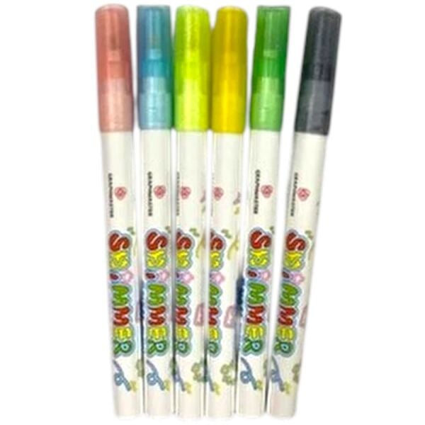 Graphmaster 6612 Shimmer Işıltılı Marker Kalem Seti 12'li