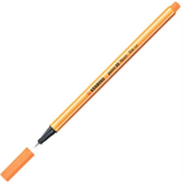 Stabilo Point Fineliner Kalem 04 mm Fosforlu Turuncu 88/054