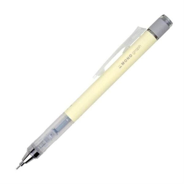 Tombow Mono Graph Pastel 07 mm Krem Sarı Versatil Kalem
