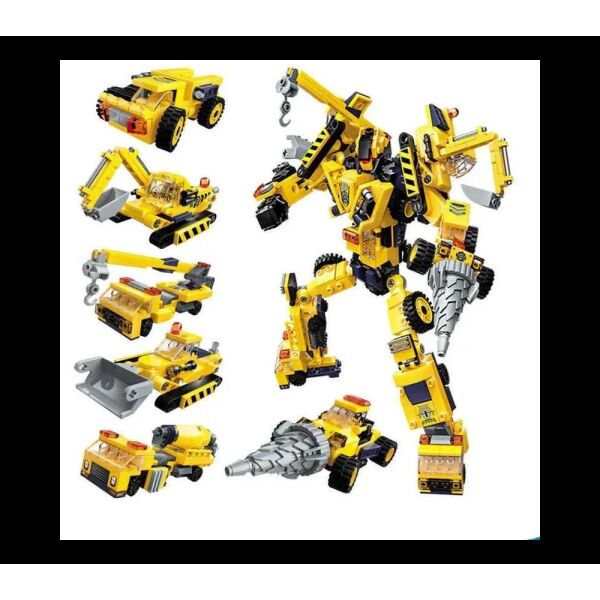 Qman İnşaat Yapım Seti Lego 79 Parça 1417-5