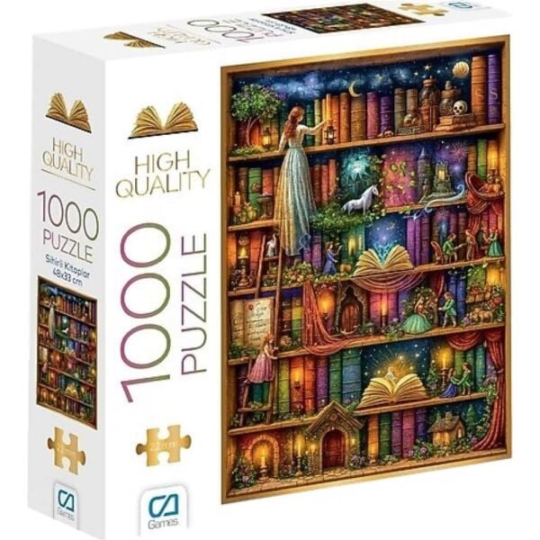 Sihirli Kitaplar 7097 1000 Parça Puzzle