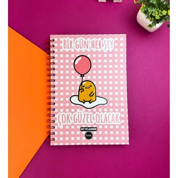 Bir Gün Her Şey Çok Güzel Olacak Tasarımlı Konuşan Ajanda