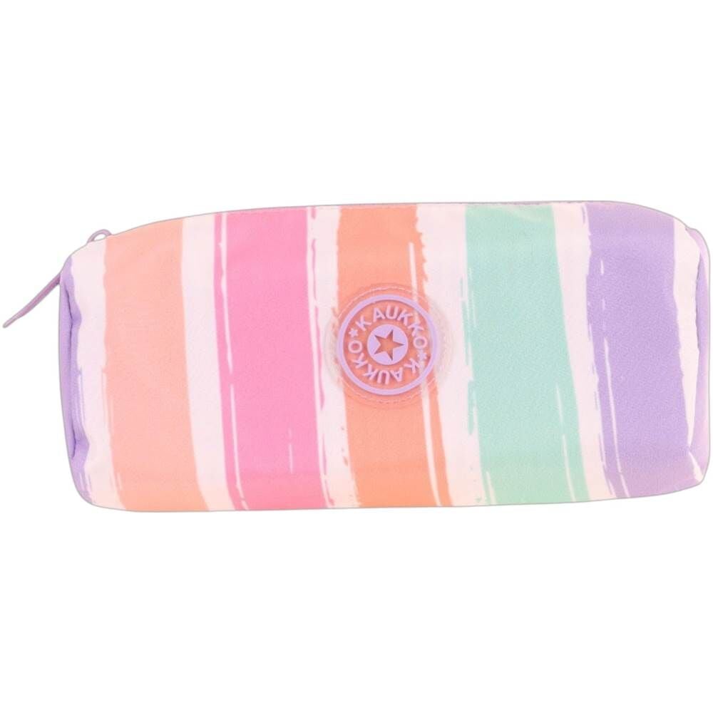 Kaukko K2712 Rainbow Dual Lila Kalem Çantası