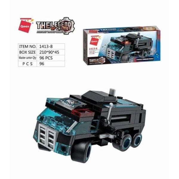 Qman Shadow Pulse Combat Vehicle 96 Parça 1413-8
