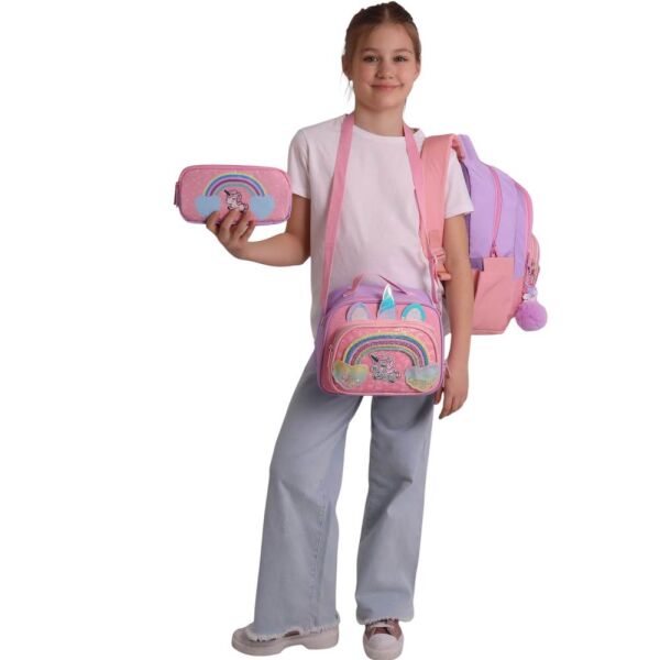 Kaukko Kids L5212-1 Magic Rainbow İlkokul Çantası