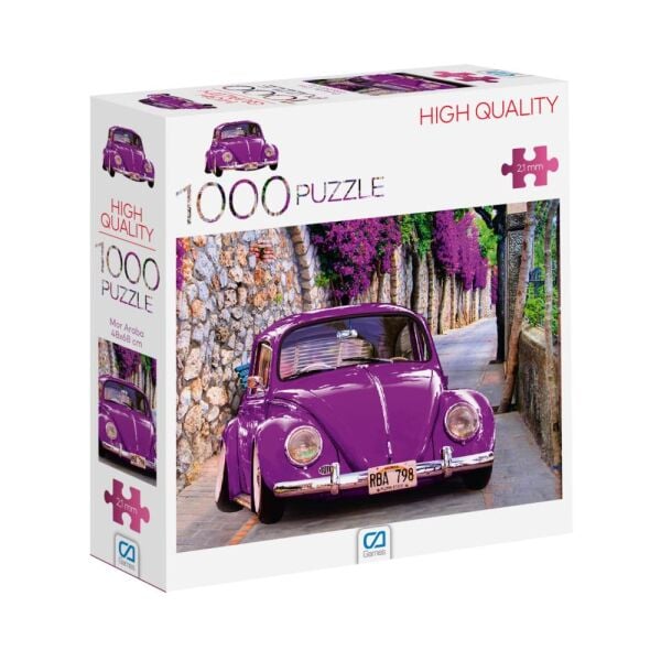 Mor Araba 7028 1000 Parça Puzzle