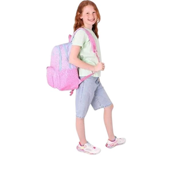 Kaukko K1803 Dots Pembe Sırt Çantası