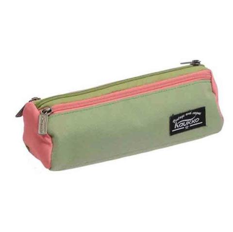 Kaukko K2134 Wichlight Kalem Çantası Su Yeşili Pembe