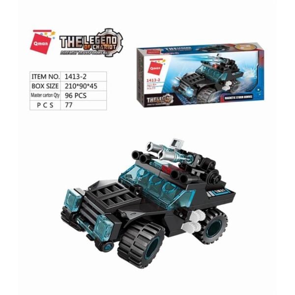 Qman Shadow Pulse Combat Vehicle 77 Parça 1413-2