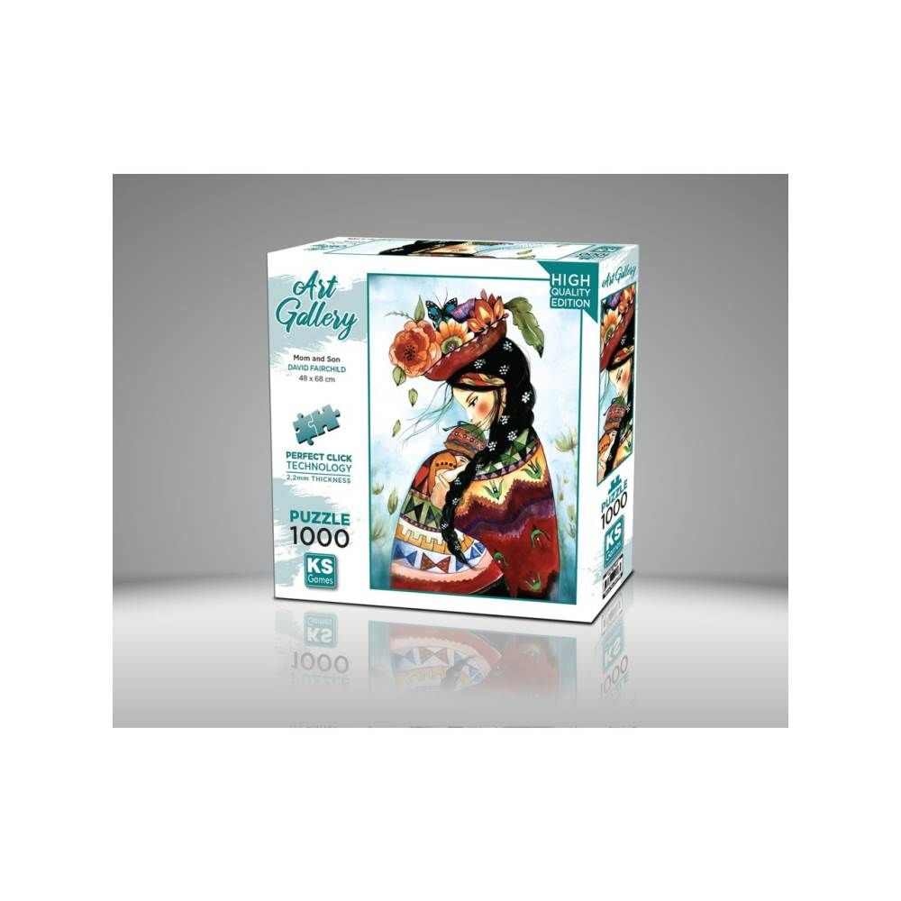 Mom and Son 1000 Parça Puzzle 20778