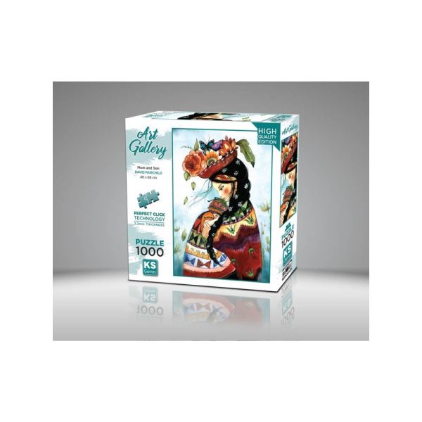 Mom and Son 1000 Parça Puzzle 20778