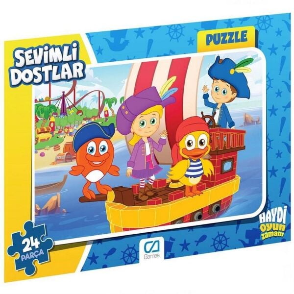 Sevimli Dostlar 5121 35 Parça Puzzle