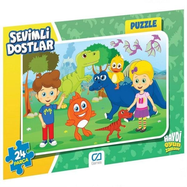 Sevimli Dostlar 5121 35 Parça Puzzle
