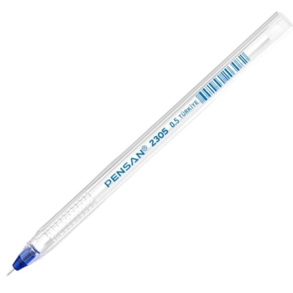 Pensan Tükenmez Kalem Üçgen 0.5 2305 Mavi