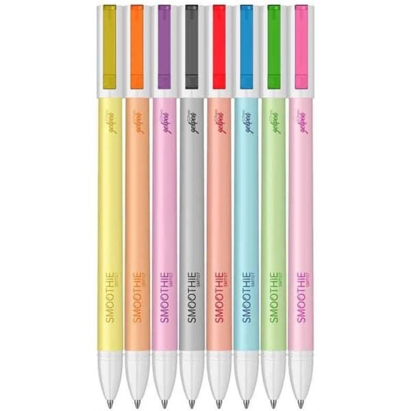Scrıkss Offıce Jel Kalem Smoothıe 0.7 Karışık Renk 8 Li Bls.