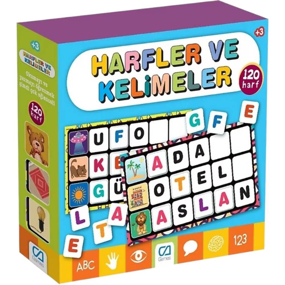 CA Games 5129 Harfler ve Kelimeler Eğitici Oyun