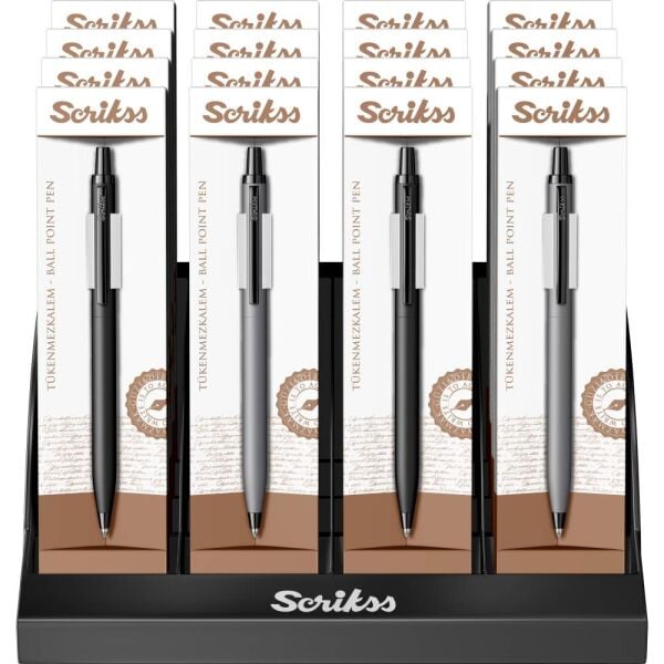 Scrıkss Tükenmez Kalem 51 16 Lı Stand Mat