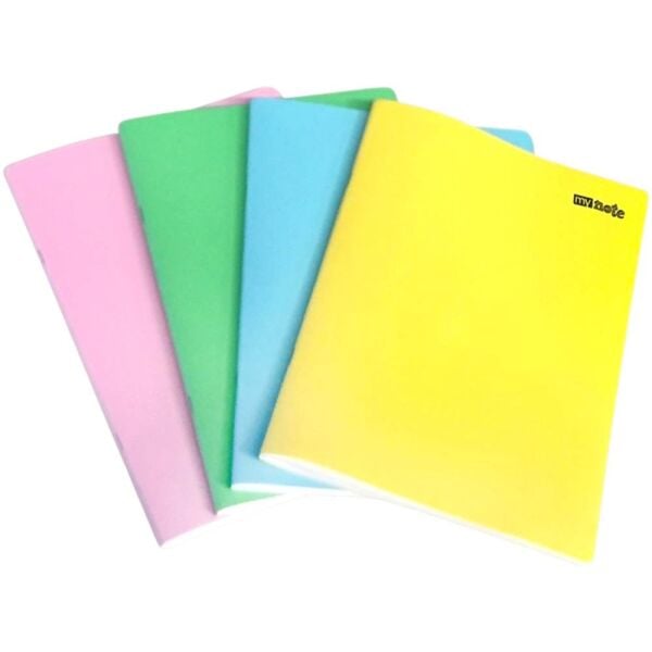 Mynote Text Pastel A5 80 Yaprak Çizgili Pp Kapak Okul Defteri A580-Ç