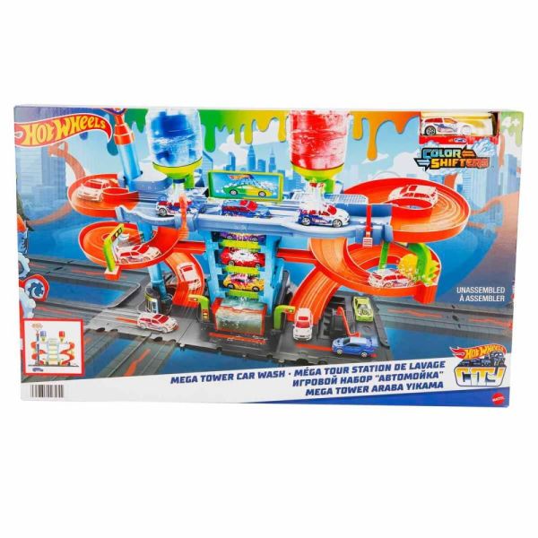 Hot Wheels Mega Araba Yıkama Kulesi HDP05