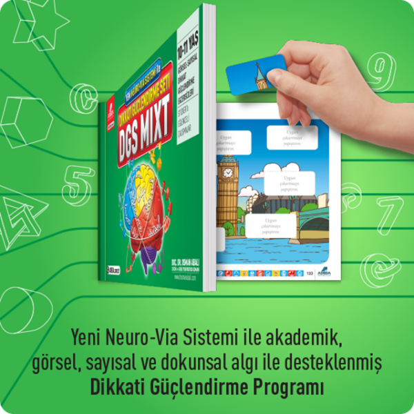 Adeda Neuro Via ile Dikkat Güçlendirme Seti Dgs Mixt 10-11 Yaş