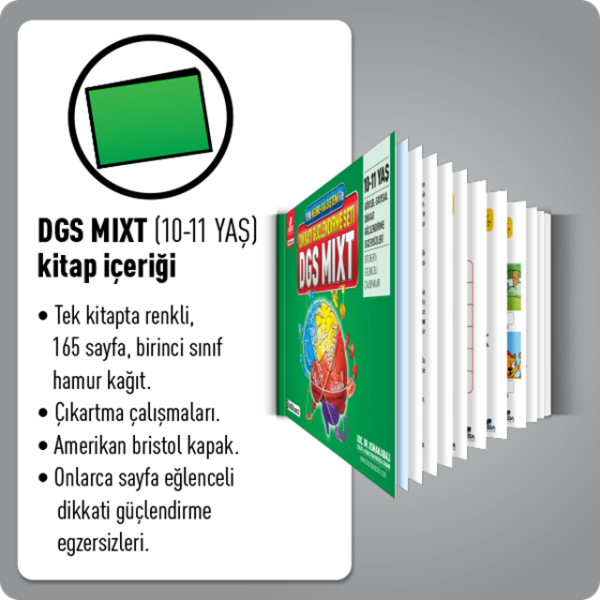 Adeda Neuro Via ile Dikkat Güçlendirme Seti Dgs Mixt 10-11 Yaş