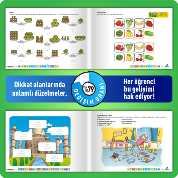 Adeda Neuro Via ile Dikkat Güçlendirme Seti Dgs Mixt 10-11 Yaş