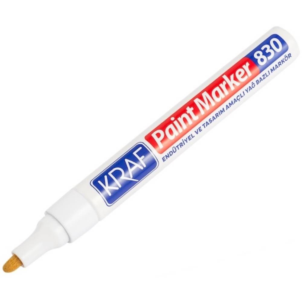 Kraf Paınt Markör 830 Beyaz