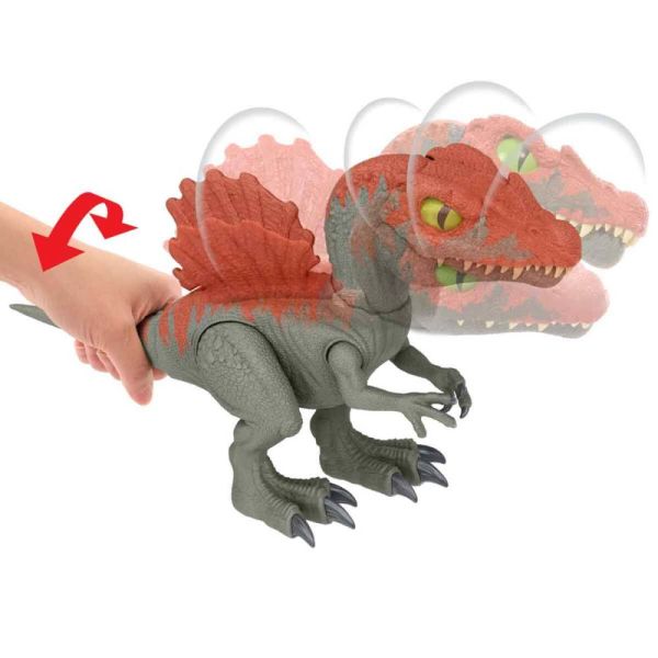 Jurassic World Crushivores Serisi Kafes Oyun Seti ve Bileşenler HTP71